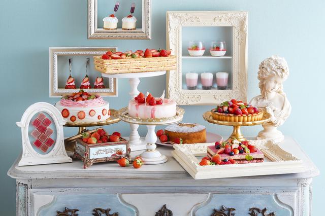 画像: 京都タワーホテル ~アートを鑑賞するように 心ときめく ストロベリースイーツビュッフェ~ Sweets Buffet ~Strawberry Museum~