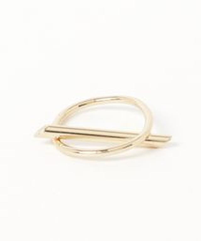 画像2: 2019年アクセサリートレンド3あえてシンプルリング