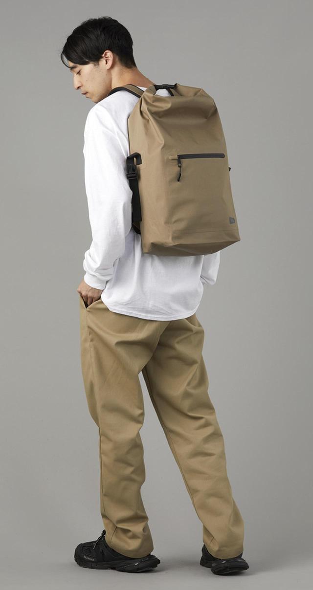 画像: ウェルダーロールトップバックパック2〈30L〉ベージュ 15,000円