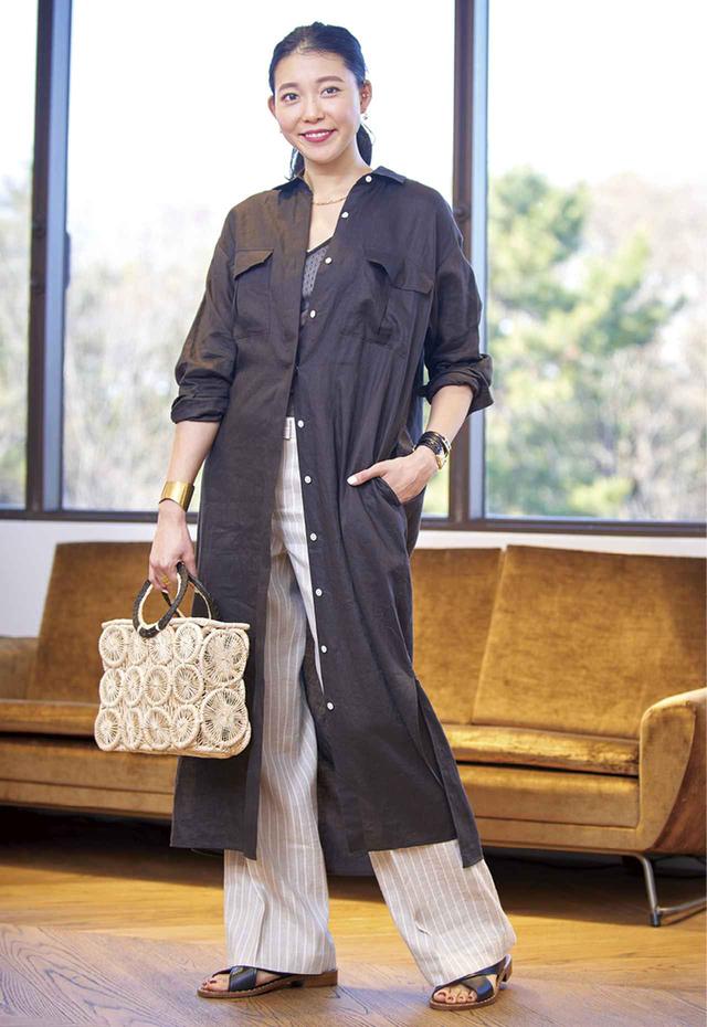 画像1: NO 03 ベージュトーンにダークブラウンでシャープさをプラス UNITED ARROWS