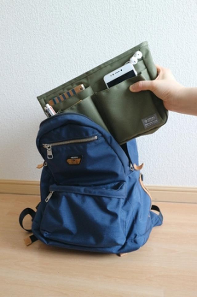 画像2: 大きなトートバッグでも整理整頓できるバッグインバッグがヴィレヴァン通販に新登場!