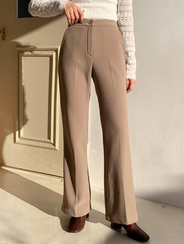 画像: 裏起毛ブーツカットスラックス・全4色・t54901 ¥4,752
