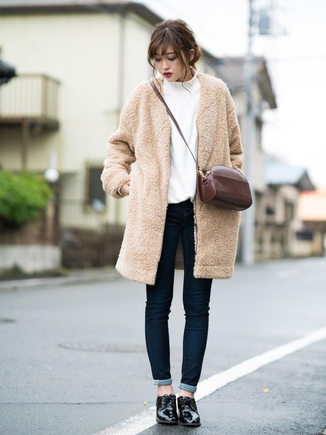 画像: 【ユニクロ】ボアフリースコート 3,990円(税別) 【GU】メンズ ヘビーウェイトビッグスウェット 1,490円(税別) 【ユニクロ】ウルトラストレッチジーンズ 2,990円(税別) 期間限定価格