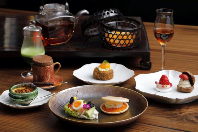 画像: 「アフタヌーンティー」4,500円(税、サービス料別) (5コース、ティーペアリング付き)<要予約制>