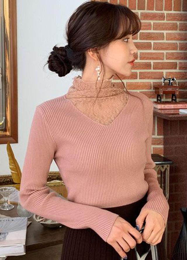 画像1: 暖かくなる春先まで着回せる!マストバイな薄手ニット