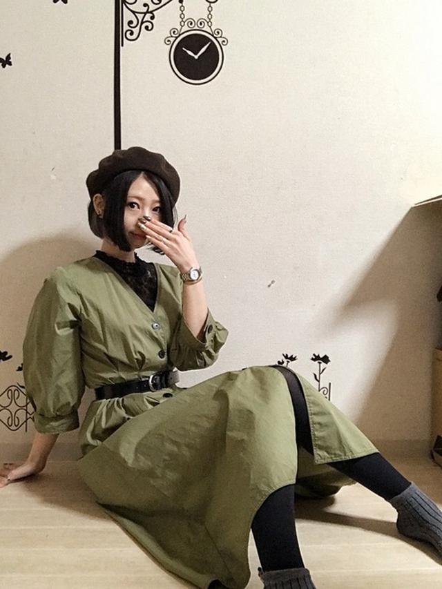 画像: こなれ感のあるレトロガールに