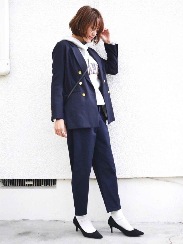 画像: ネイビーJKでつくる大人カジュアル