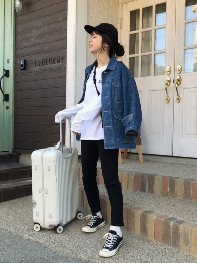 画像: 定番デニム&スニーカーで鉄板カジュアル