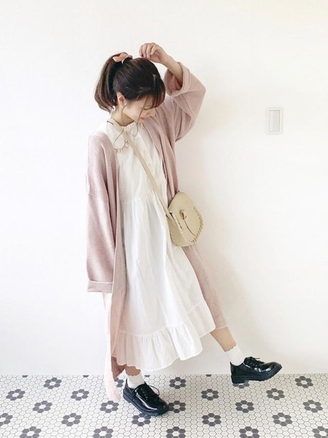 画像: アイスピンク×春ワンピ