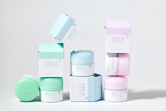 画像1: DHOLICオリジナルコスメ「MILCOTT」の『TUシュークリーム』がリニューアル!