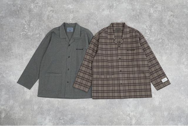 画像: ネルシャツ(左グレー・右ブラウン/チェック)メンズ:¥5,390(税込) 出典:senken trend news