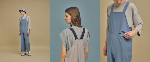 画像: 撥水エプロンサロペット¥7,590(税込) 出典:fashion trend news