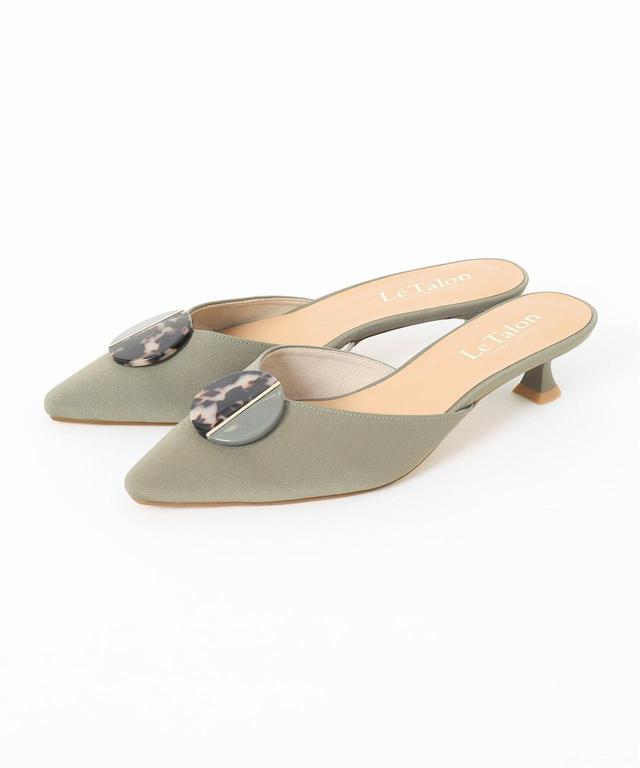 画像: 3.5cmマーブルオーナメントミュール ¥10,450(税込)/ル タロン 出典:fashion trend news