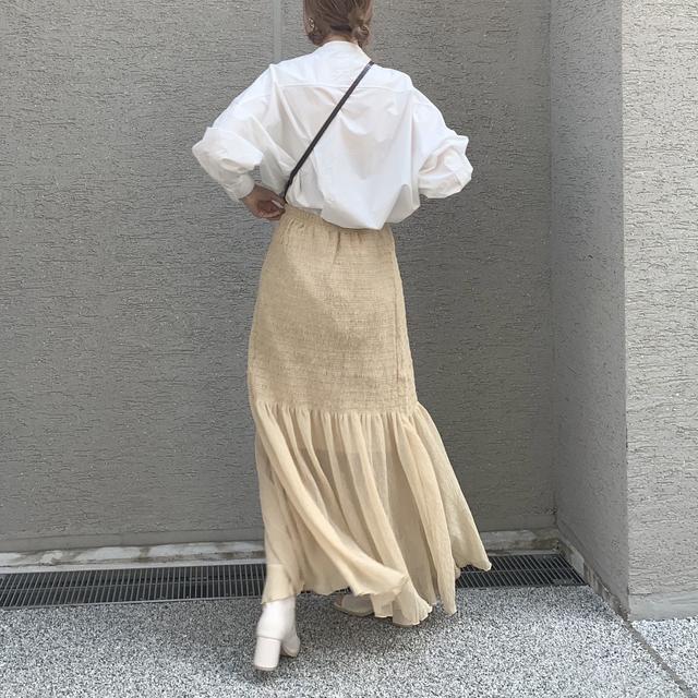 画像1: 春のMY定番!バンドカラーシャツコーデ★