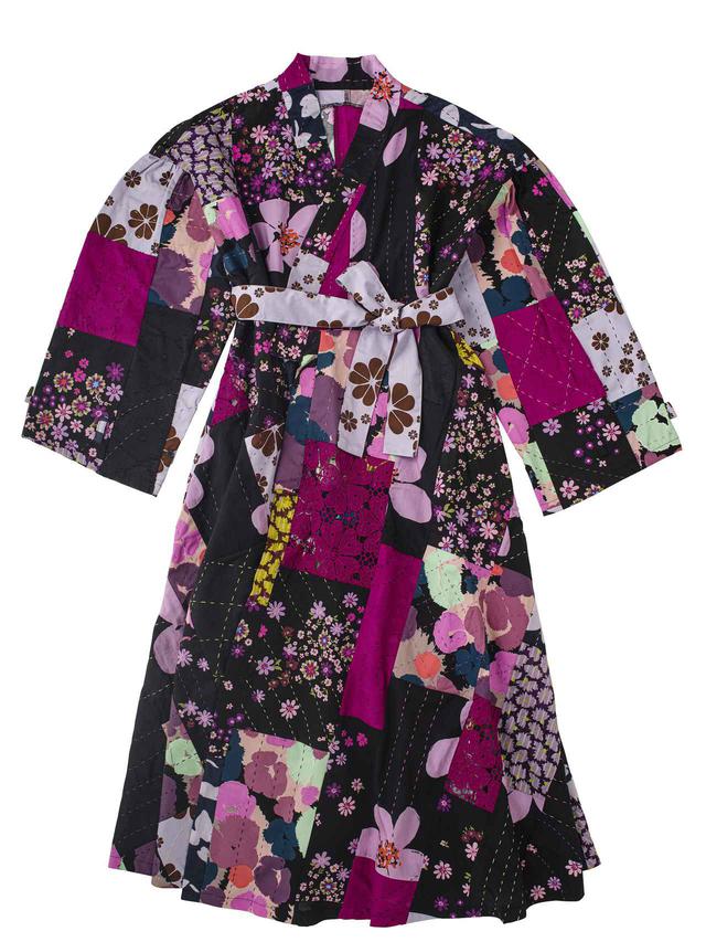 画像: <ドレス>patchwork dress ¥110,000 出典:ftn