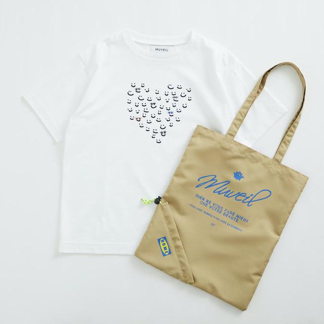 画像: Tシャツ¥16,500、バッグ¥5,500ともに【ミュベール】 出典:ユナイテッドアローズ