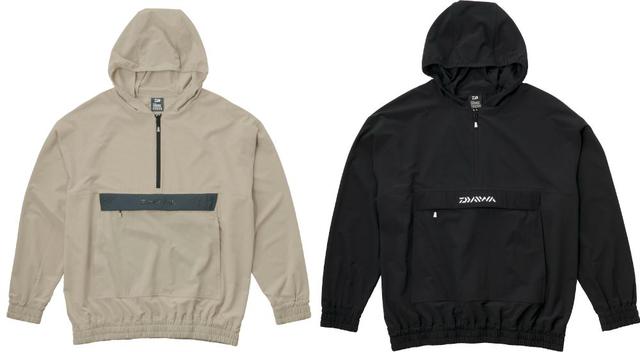 画像: 「ジップアップフーディーメッシュシャツ」各¥11,800(2XL〜¥12,800)【ダイワ アパレル】 出典:ダイワ アパレル