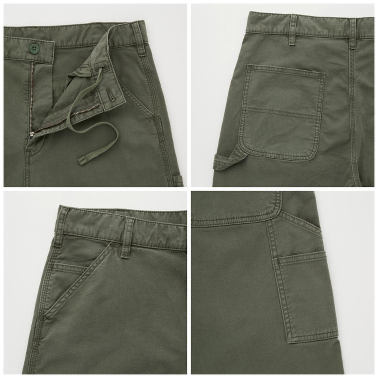 画像: 「ユーティリティ ワークパンツ」(オリーブ)¥2,990 出典:ユニクロ