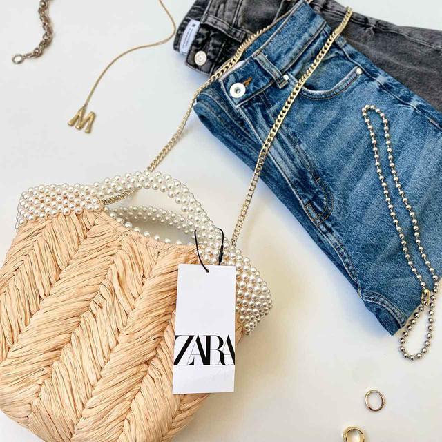 ♡ZARA好き♡　フリンジ＆リングハンドル かごバッグ 登場！！ ♡ZARA好き♡ フリンジ＆リングハンドル かごバッグ 登場