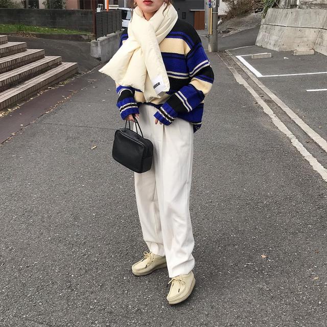 周りと差をつけるなら！ 【Jil Sander】「ダウン＆パデッドスカーフ 