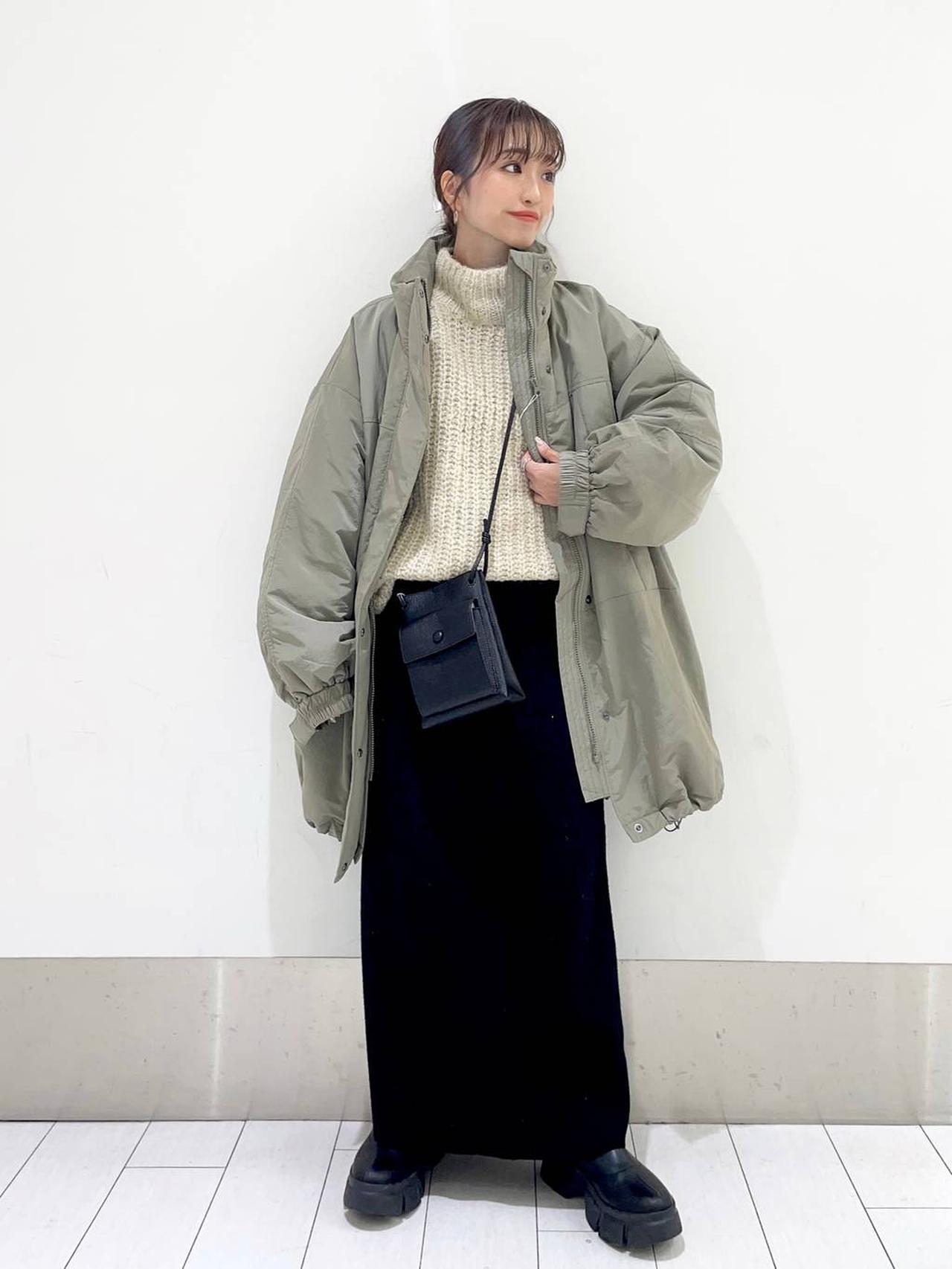 ローリーズファーム モンスターコート カーキ LOWRYSFARM【中綿