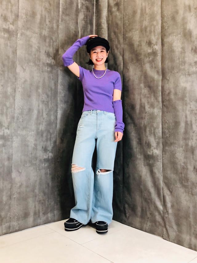 Juun.J 24FW バギーフレアデニム ジーンズ ジュンジー 加工 Y2K