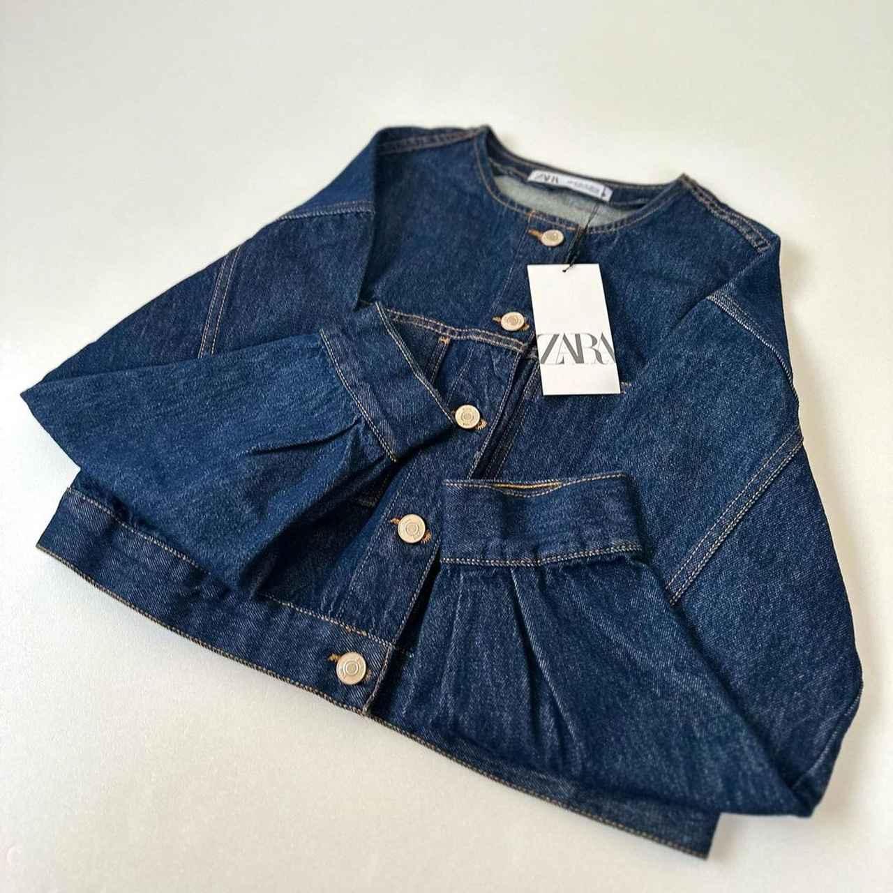 専用おまとめZARA TRF DENIM クロップドデニムジャケット TRF クロップドデニムジャケット - ブルー | ZARA Japan / 日本
