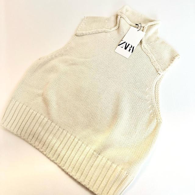 秋まで大活躍！！【ZARA】トレンド感溢れる！「ニットベスト」 - 【ftn】