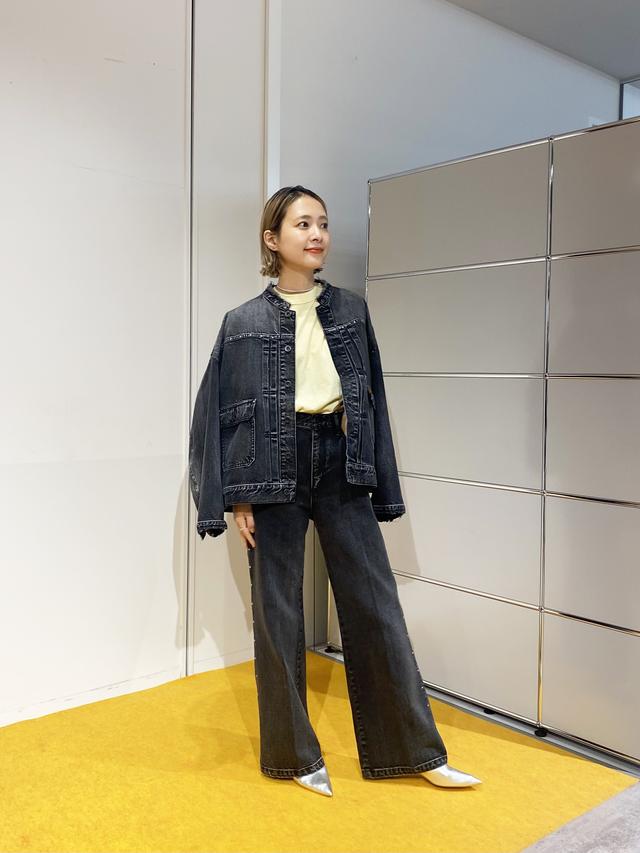 Spick&Span ファイブアンドハーフ 5 1/2 ボアデニム　ブラック 5 1/2 NEW COLLECTION｜Spick & Span｜特集｜BAYCREW'S STORE
