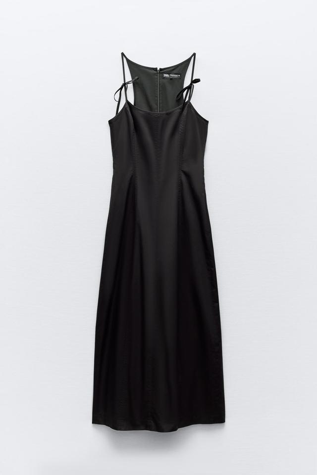 ZARA セミシースルー デヴォレ キャミワンピース ZARA セミシースルー デヴォレ キャミワンピース