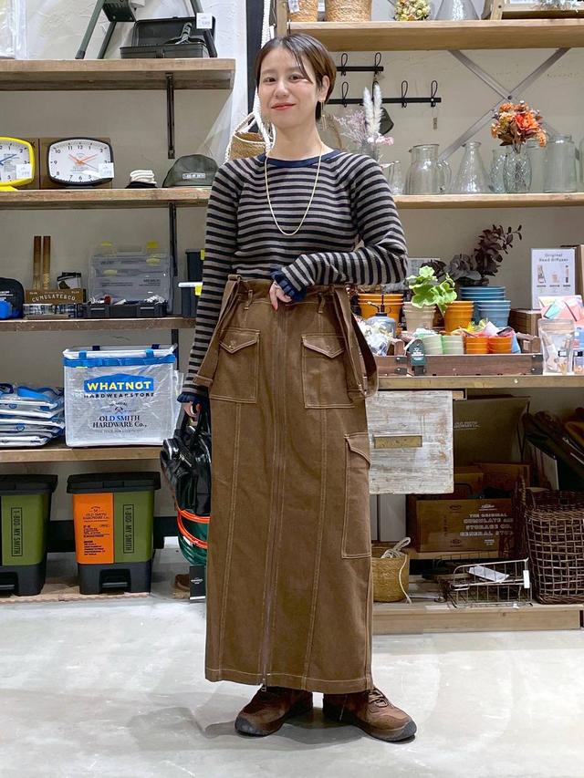 ダサ見え回避！【niko and 】40代スタッフがお手本♡「柄MIXコーデ