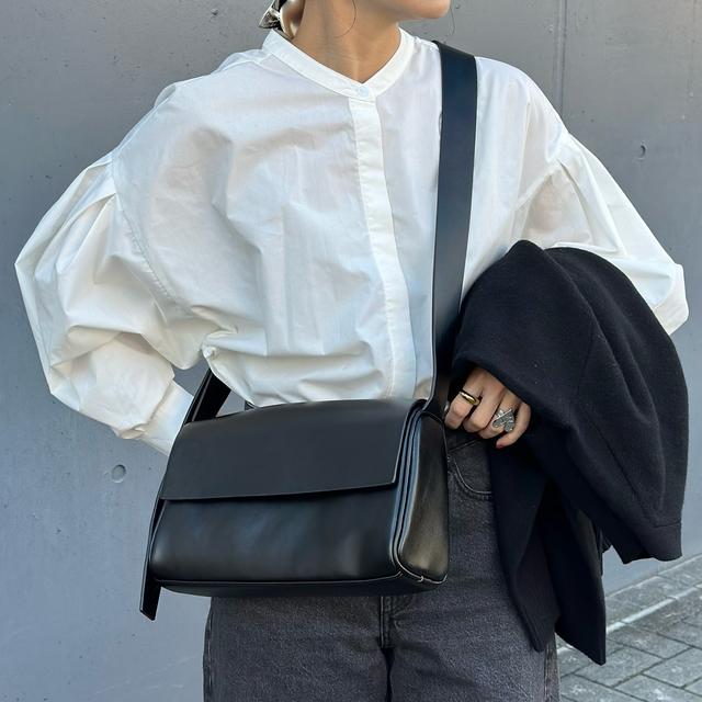 ZARA ザラ フォールドオーバーフラップ クロスボディバッグ ef4aea0a2f26b35454d5e3240c0c98