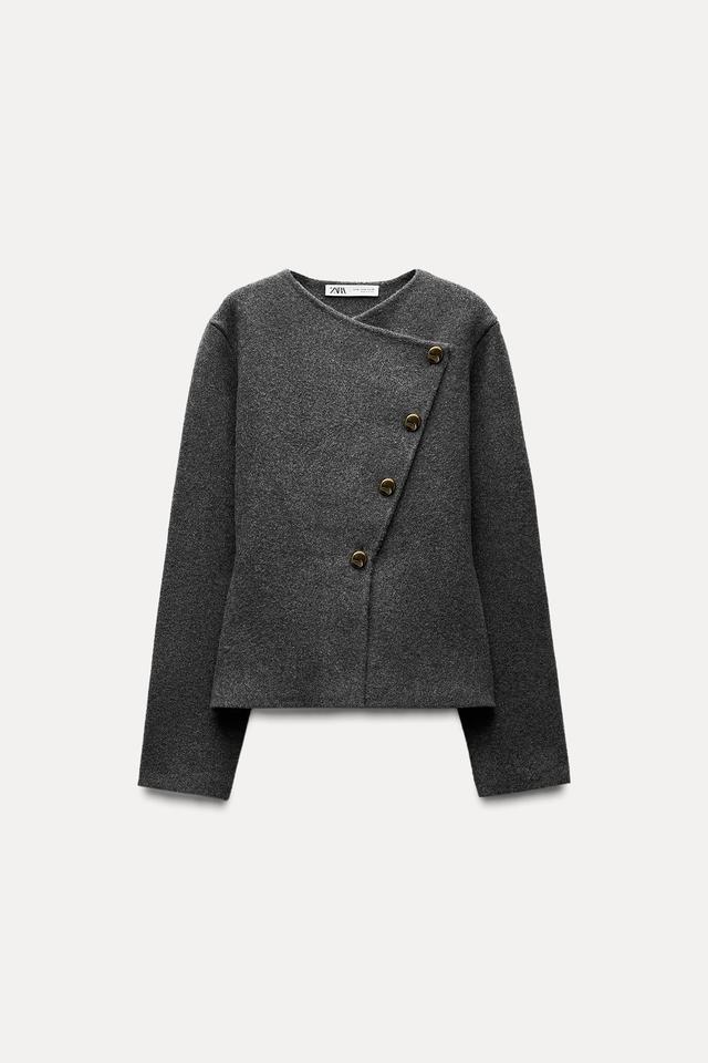 国内配送★ZARA★ブークレ カーディガン 様々なコーデに◎ 国内配送☆ZARA☆ブークレ カーディガン 様々なコーデに◎