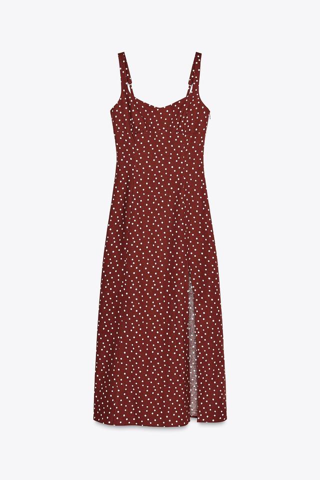 【ZARA】ZW COLLECTION ドット柄ワンピース 2846/074/401 ZARA】ZW COLLECTION ドット柄ワンピース 2846/074/401 (ZARA