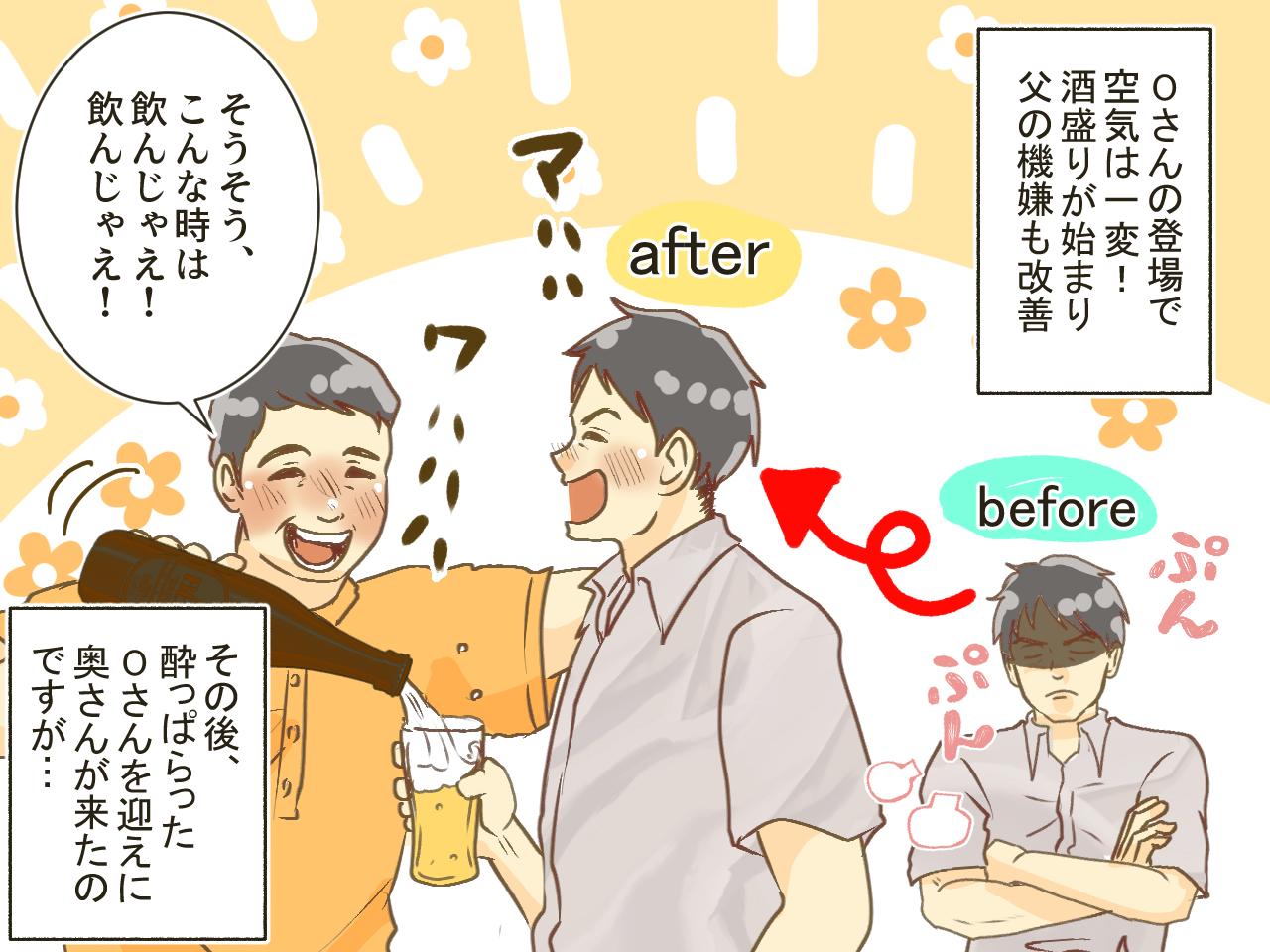 画像3: ハンスト中の父も思わず笑った！？ 突然の訪問者とその理由とは……