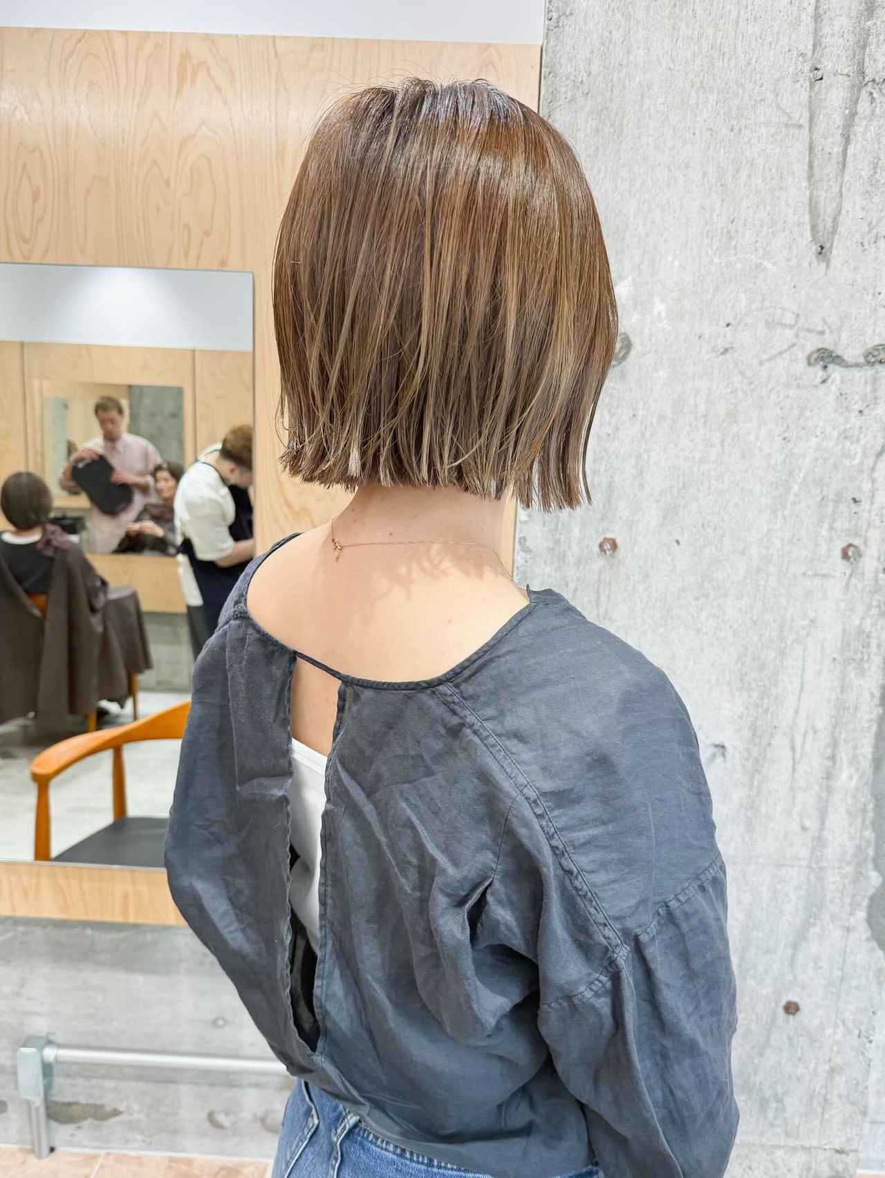 ボブ 頑張ってる感なく、オシャレ！ ＜50代＞の【ナチュラルボブ】が素敵