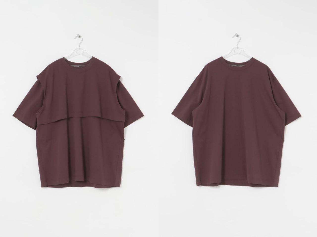 画像: 「layered big tee」￥13,200 出典：ラート