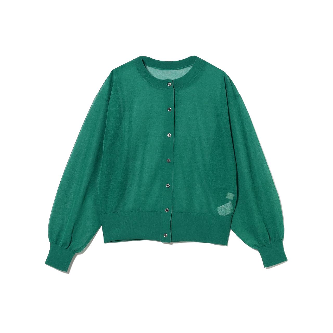 画像: 「シアー ニット カーディガン」￥7,590 出典：ビーミング by ビームス