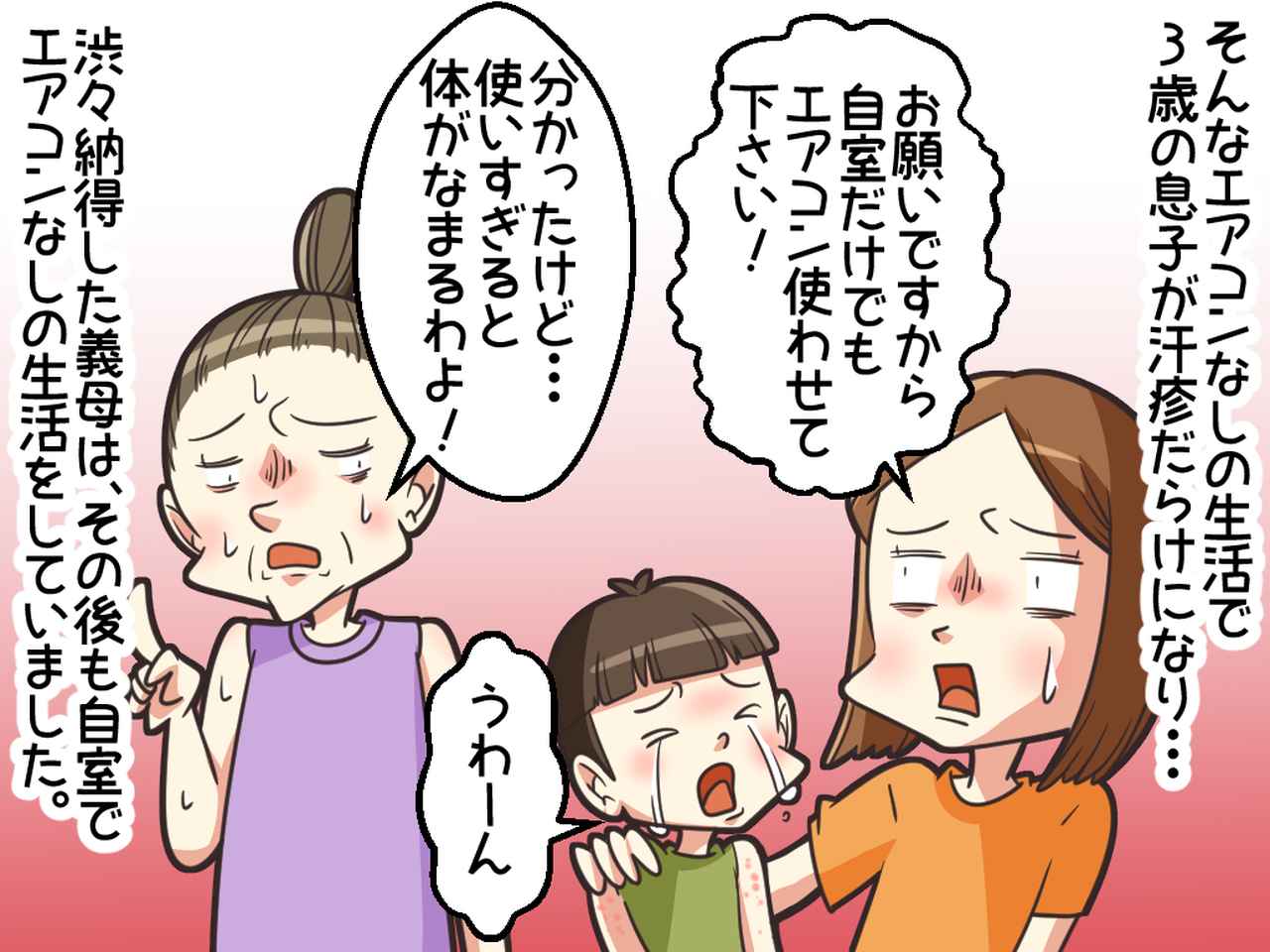 画像2: エアコンは甘え！ と義母が言うのです。
