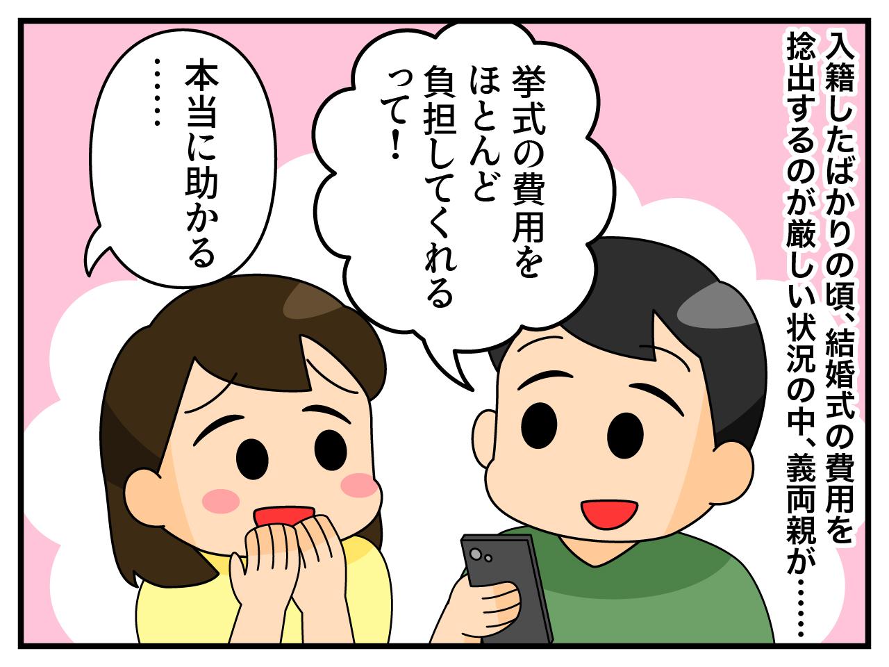 画像1: 挙式費用を負担してくれる？