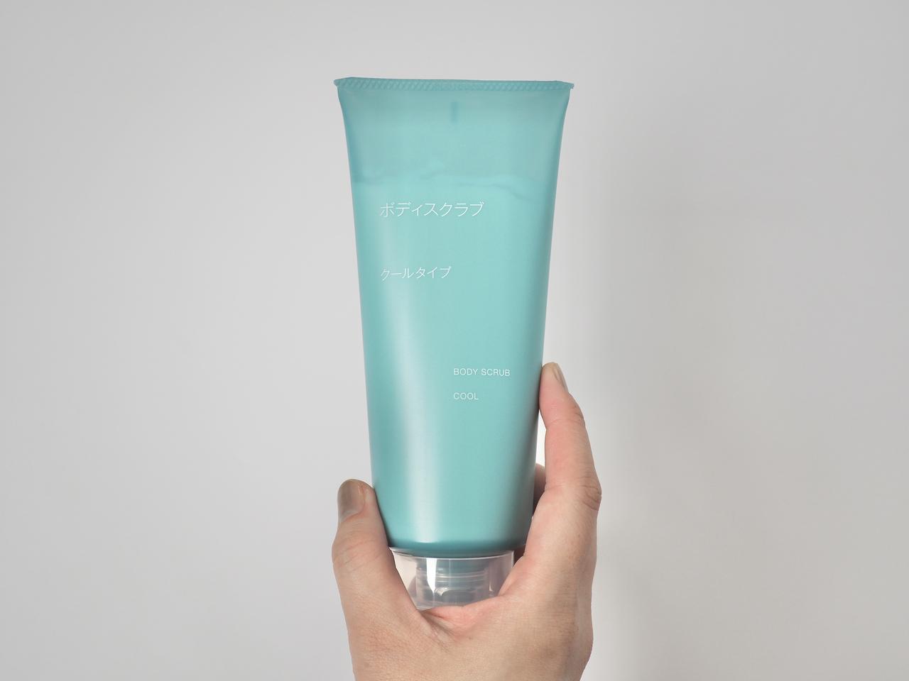 画像: 【無印良品】「ボディスクラブ　クールタイプ」200g　¥1,290（税込）
