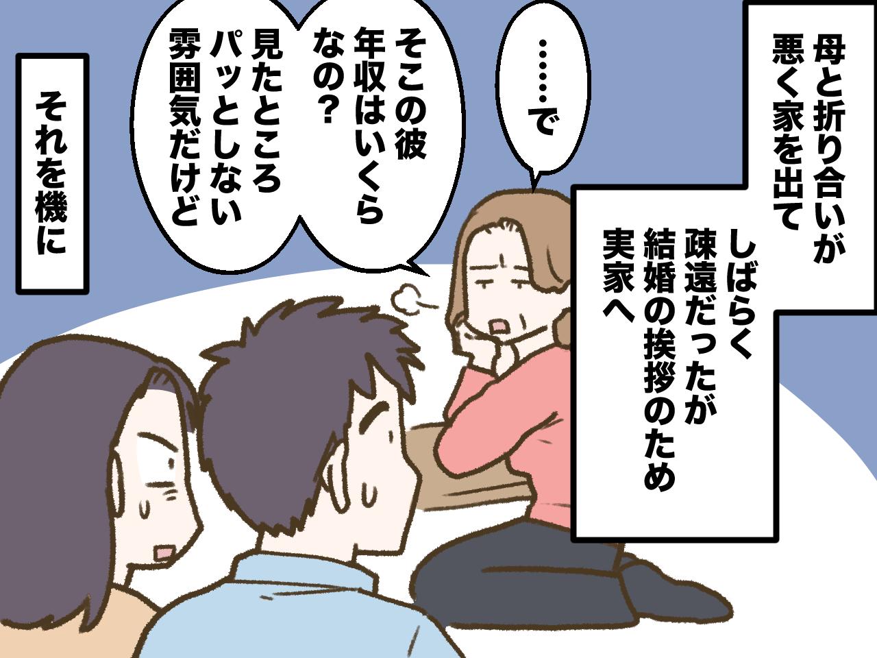 画像1: 母親との関係は最悪
