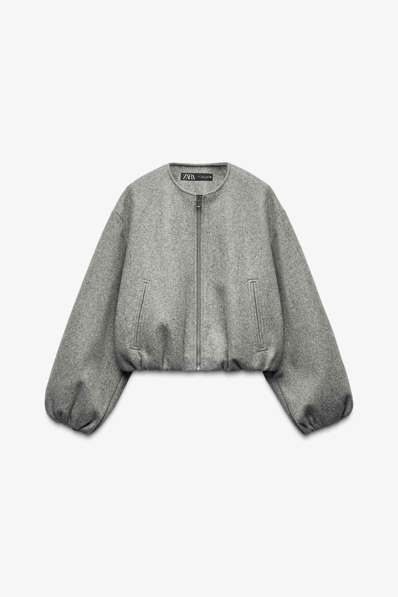 ZARA ビッグシルエットボンバージャケット ざら ザラ 40・50代が垢抜け 