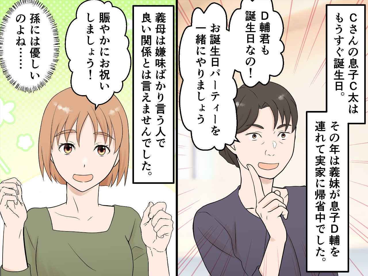 画像1: 誕生日が近い従兄弟との合同パーティー