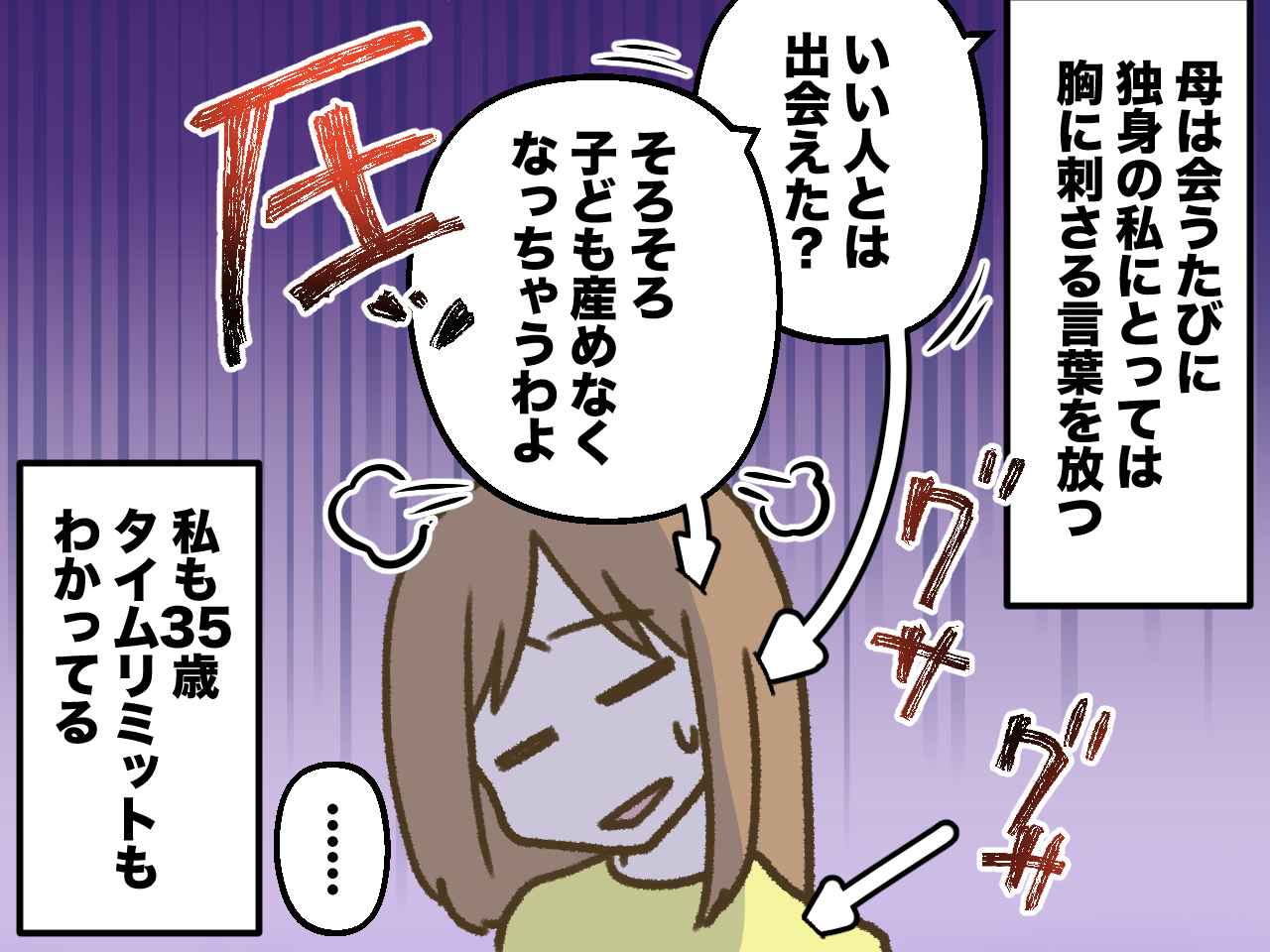 画像2: 孫の顔を見せてと迫る母