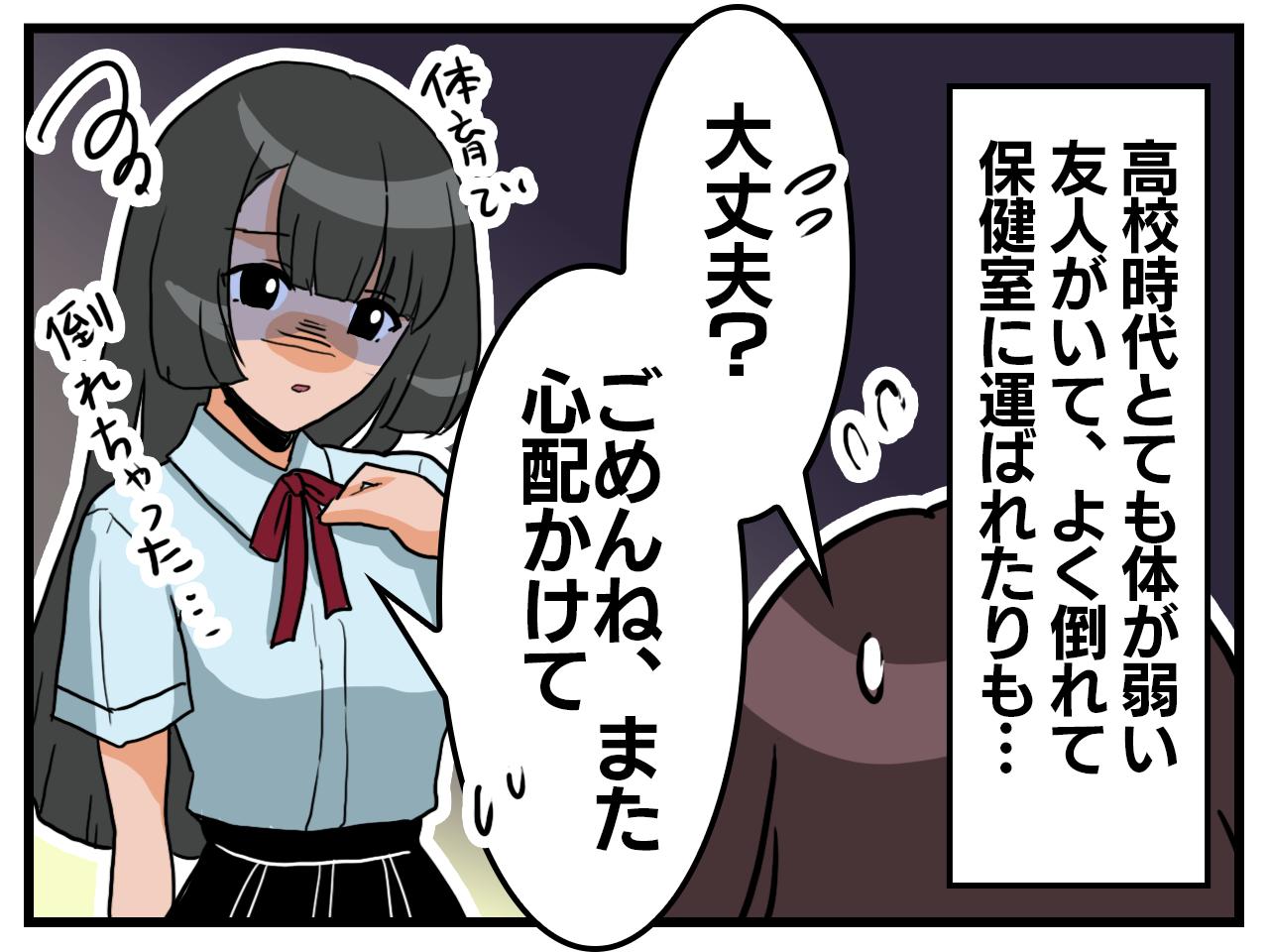 画像1: 細身で病弱な友人