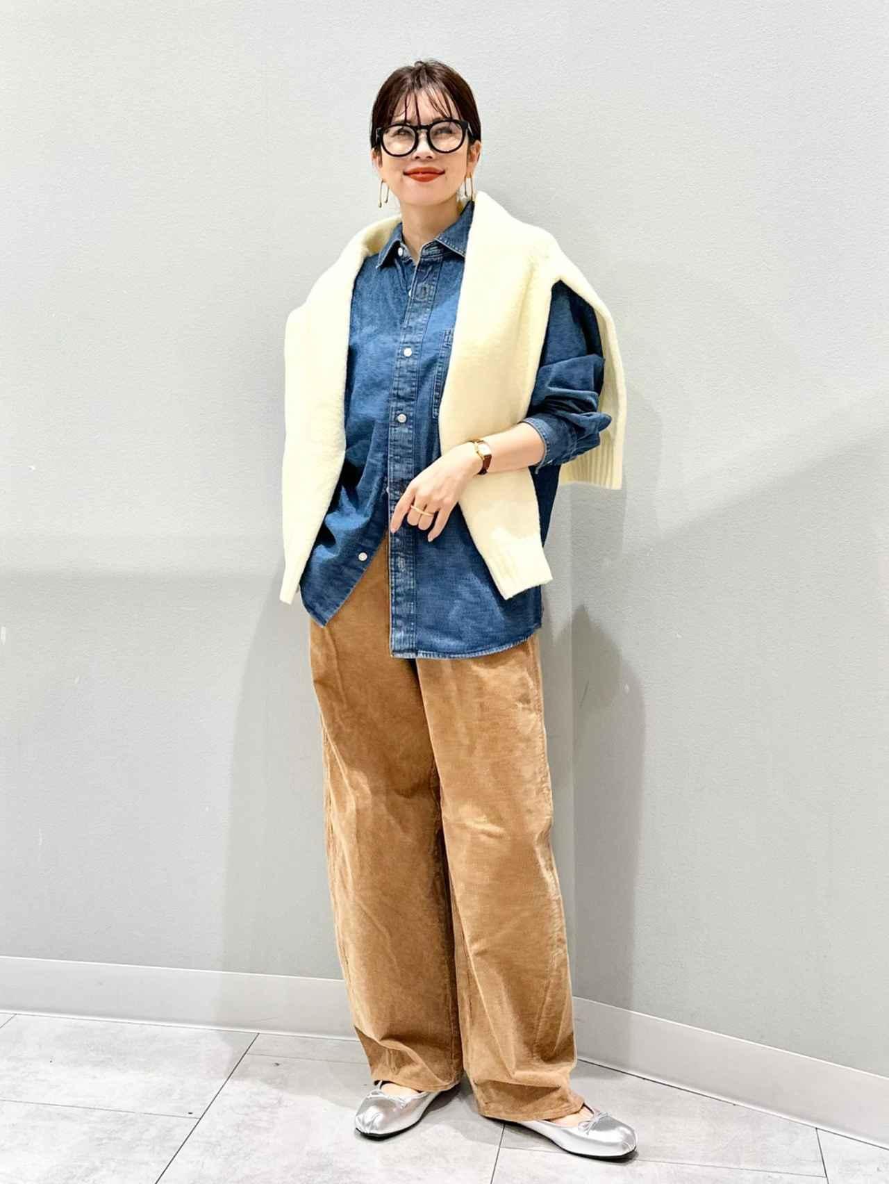 GUの茶色パンツ】がセンス良い！ 40・50代のシャレ見え♡「着回し