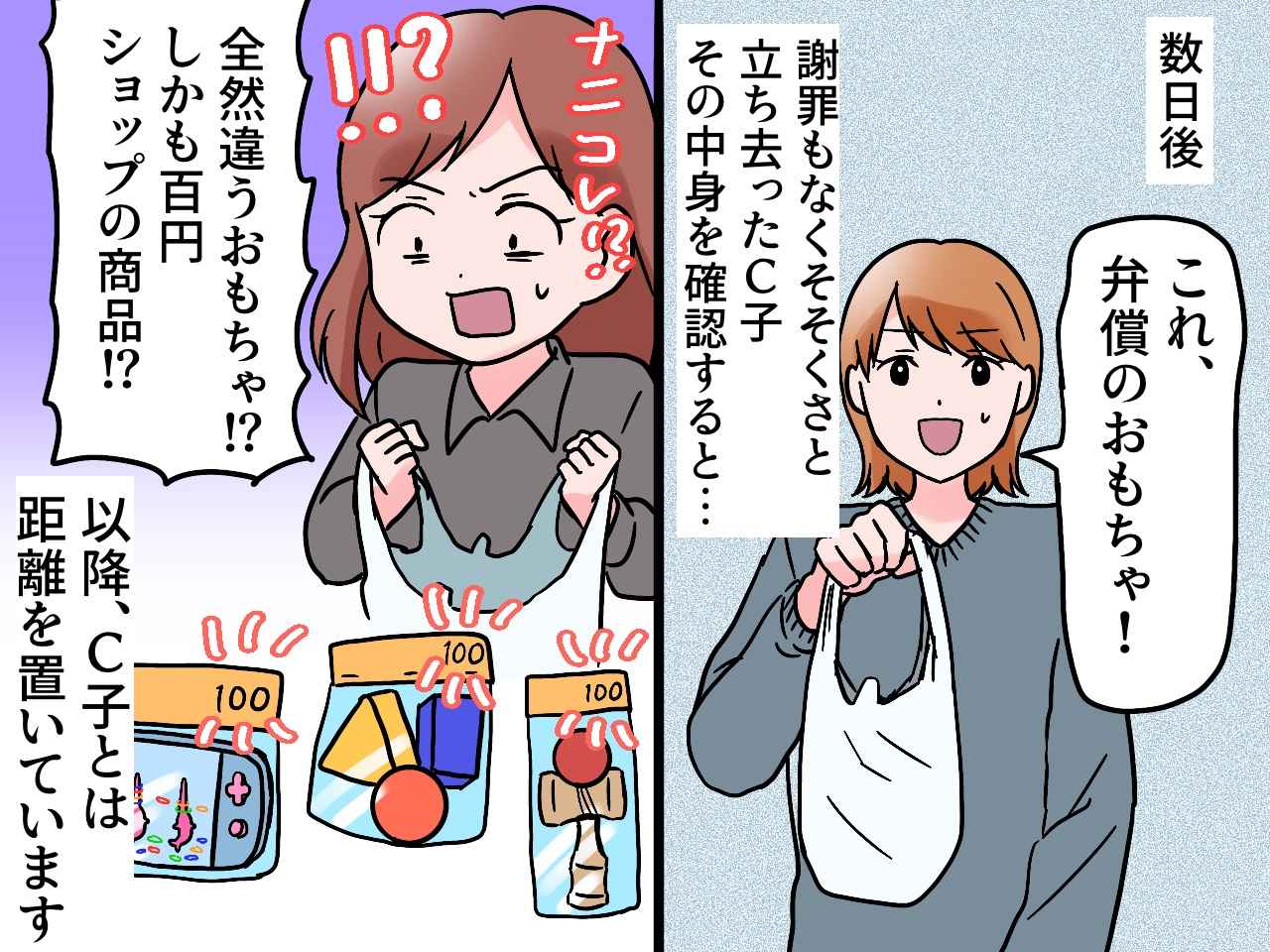 画像4: おもちゃを貸した結果