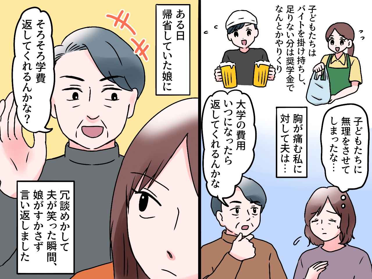 画像3: 家族にお金を使わない夫