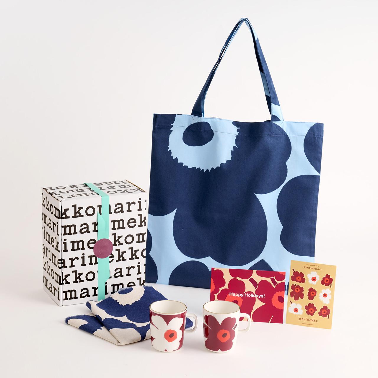 画像2: 【マリメッコ】オンライン限定 Unikko トートバッグ & Juhla Unikko マグカップセット¥16,500 www.marimekko.jp